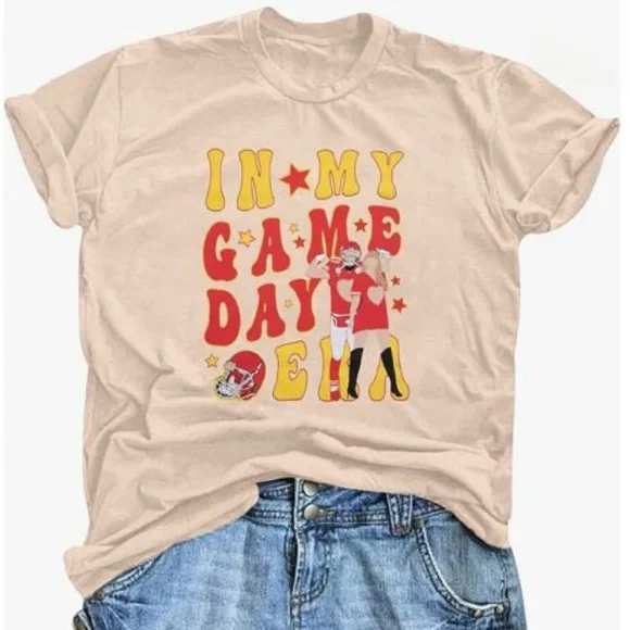 🛍️BUNDLE ONLY ITEM🛍️ Game Day Era Swiftie T shirt L - Picture 7 of 10